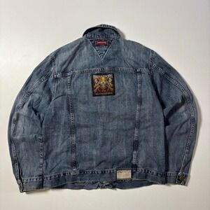 Blue Tommy Hilfiger Megadeth Red Label Denim Jacket - M